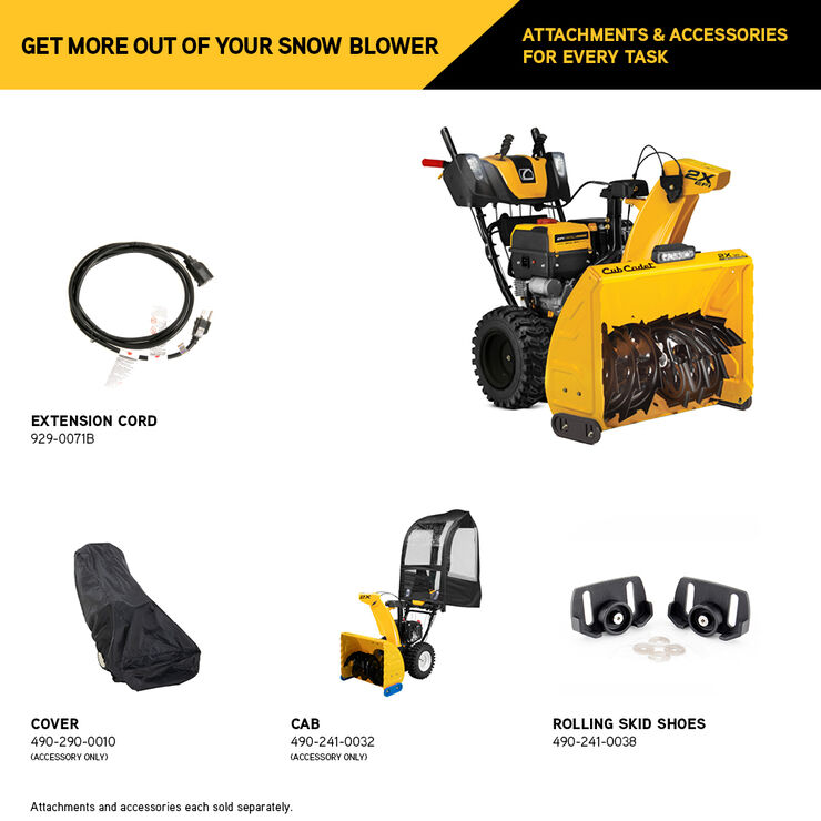 Cub Cadet 2X® 30" IntelliPOWER® EFI Snow Blower (31AH5GVO710) Cub Cadet 2X® 30" IntelliPOWER® EFI Snow Blower (31AH5GVO710)