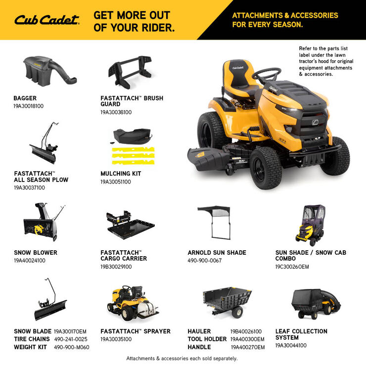 Cub cadet xt1 gt54 d new arrivals