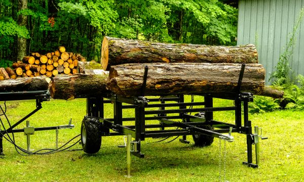RM4 Heavy-Duty Hydraulic Log Table