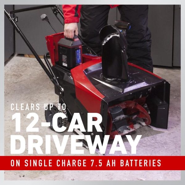 Toro 21 in. (53 cm) Power Clear® e21 60V* Snow Blower with 7.5Ah Battery and Charger (39901)