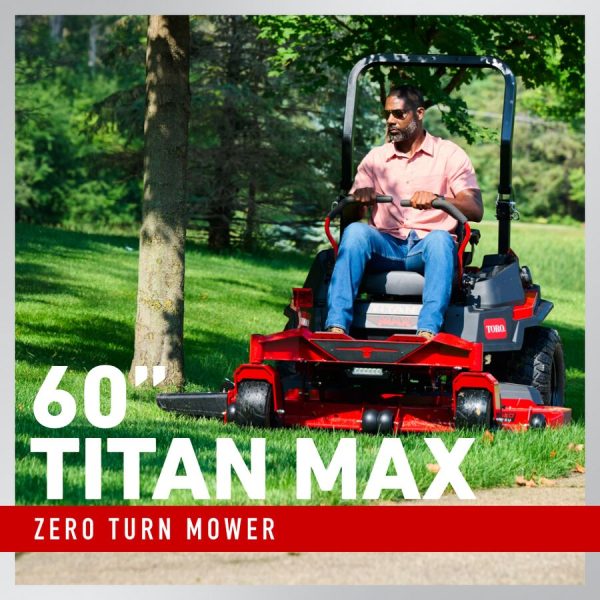 Toro 60 in. (152 cm) TITAN® MAX Zero Turn Mower (76606)