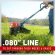 Toro 60V MAX* 13 in. (33.0 cm) / 15 in. (38.1 cm) Brushless String Trimmer with 2.0Ah Battery (51831)