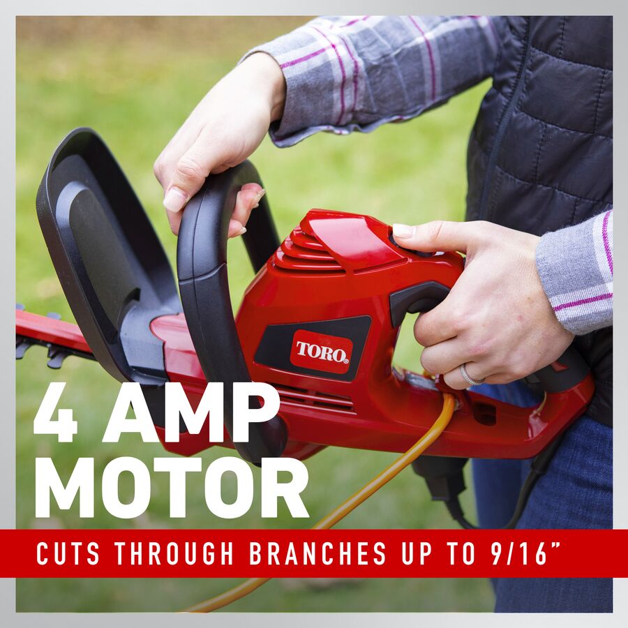 Toro 20V MAX* 22 in (56 cm) Hedge Trimmer - 2.0Ah Battery Included (51490) Toro 20V MAX* 22 in (56 cm) Hedge Trimmer - 2.0Ah Battery Included (51490)