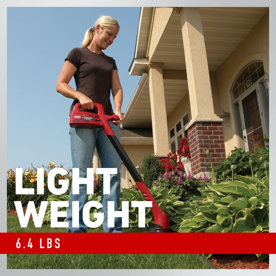 Toro 12V 8 in. (20.3 cm) String Trimmer - Battery Included (51467)