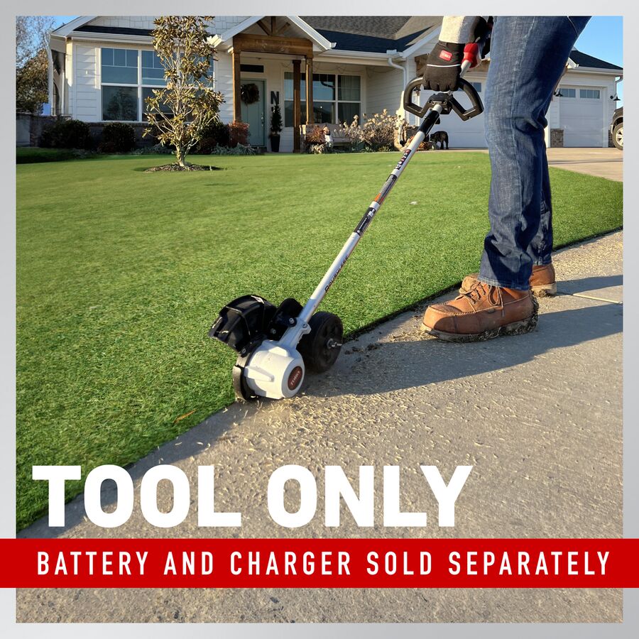Toro 60V MAX* 8 in. (20.3 cm) Brushless Stick Edger - Battery Not Included (51833T)