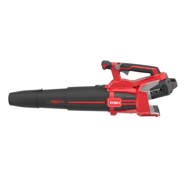 Toro 60V MAX* 750 CFM Brushless Leaf Blower with 2.5Ah Battery (51826)