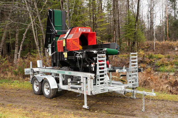 Vallee Forestry Equipment TITAN ROAD TRAILER Hydraulic Infeed Log Table