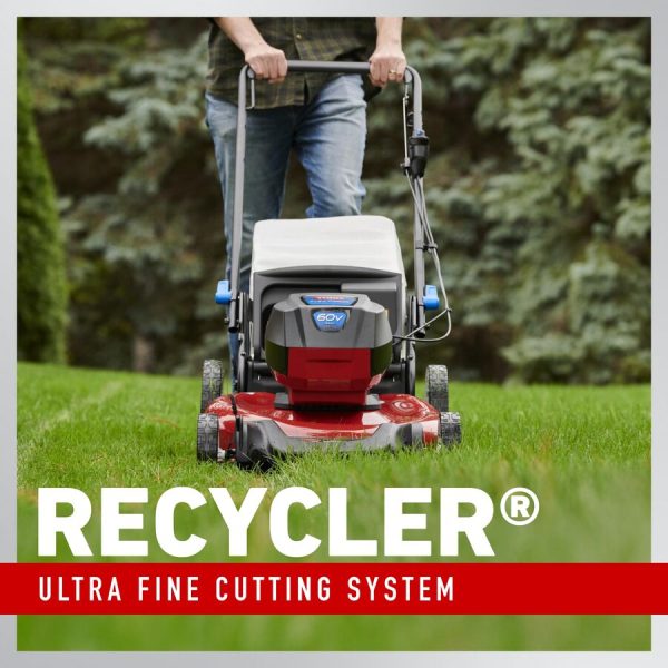 Toro 60V MAX* 21 in. (53cm) Recycler® Self-Propel Lawn Mower - 5.0Ah Battery Included (21356)