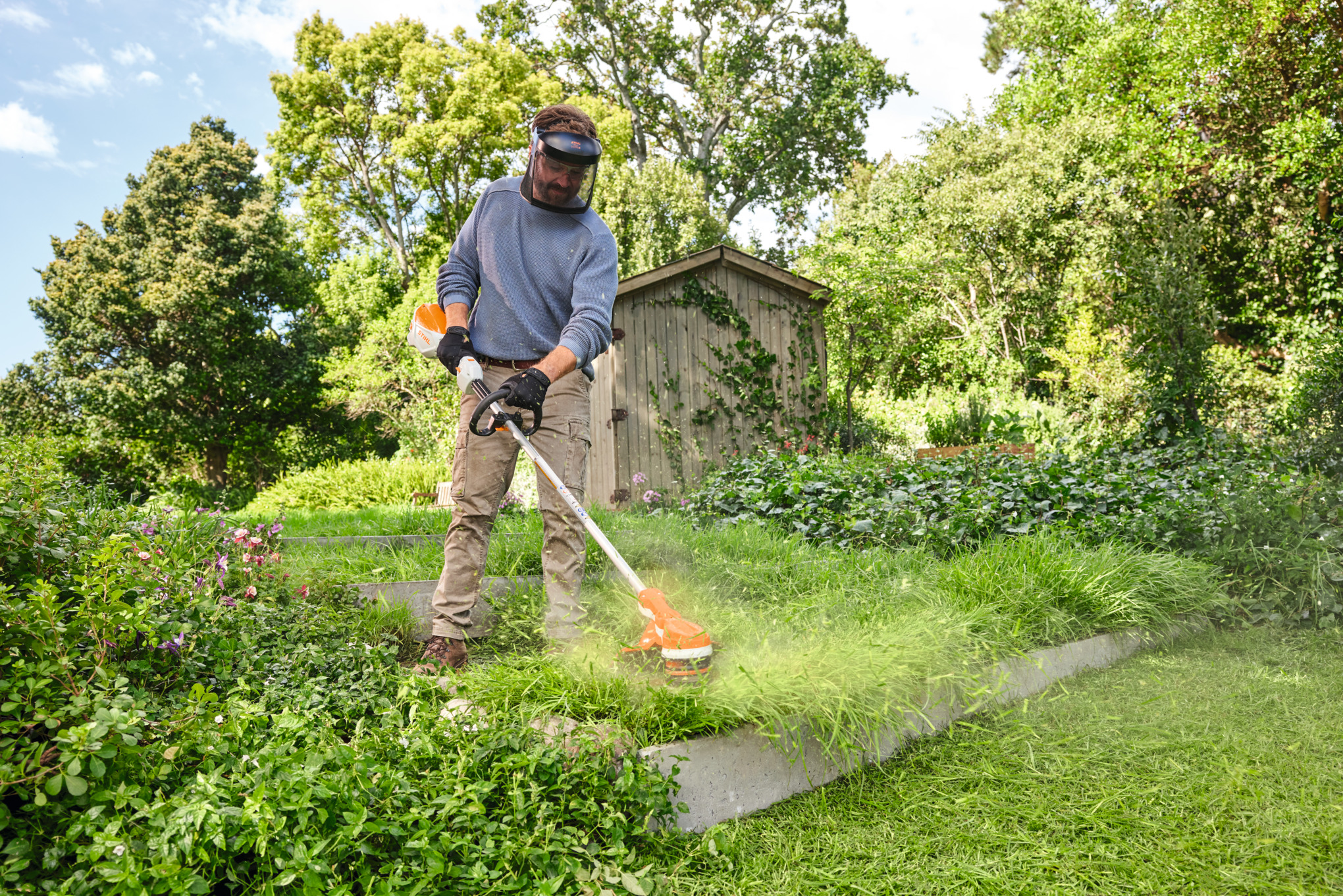 STIHL FSA 70 R Battery Powered Grass Trimmer