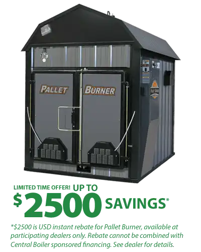 Central Boiler Pallet Burner